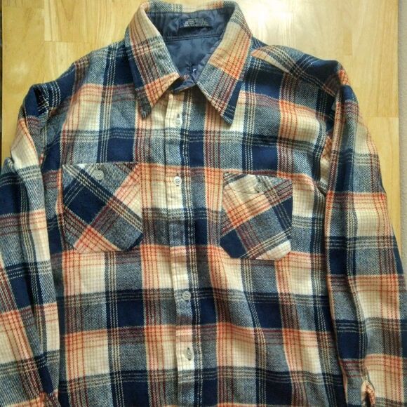 Vintage Episode Flannel Button Down Shirt - Picture 1 of 6